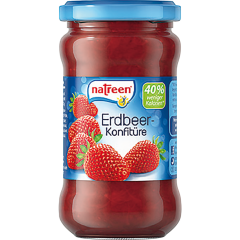 natreen Erdbeer-Konfitüre 225 g 