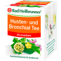 Bad Heilbrunner Husten- und Bronchial Tee 8 Teebeutel 