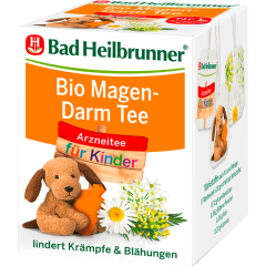 Bad Heilbrunner Bio Magen- und Darm Tee für Kinder 8 Teebeutel 