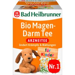 Bad Heilbrunner Bio Magen- und Darm Tee für Kinder 8 Teebeutel 