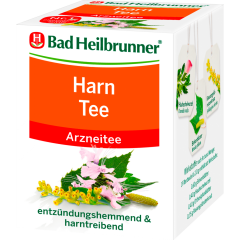 Bad Heilbrunner Harn Tee 8 Teebeutel 