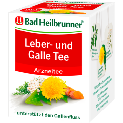 Bad Heilbrunner Leber- und Galle Tee 8 Teebeutel 