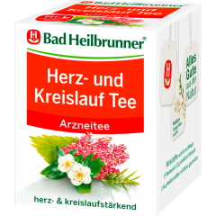 Bad Heilbrunner Herz- und Kreislauf Tee 8 Teebeutel 