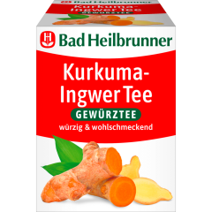 Bad Heilbrunner Kurkuma-Ingwer Tee 8 Teebeutel 