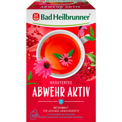 Bad Heilbrunner Abwehr Aktiv Kräutertee 20 Teebeutel 