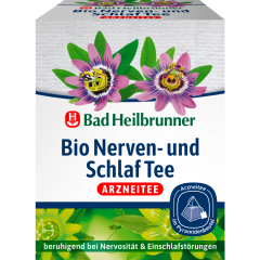 Bad Heilbrunner Bio Nerven- und Schlaf Tee 12 Teebeutel 