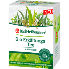 Bad Heilbrunner Bio Erkältungs Tee 12 Stück 