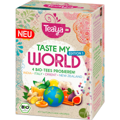 Bad Heilbrunner Bio Tee Taste my World I 4 x 4 Teebeutel 