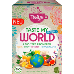 Teaya Bio Tee Taste my World I 4 x 4 Teebeutel 