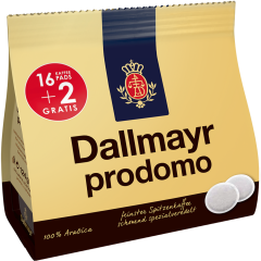 Dallmayr Prodomo Pads 16 + 2 Pads 