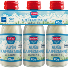 Saliter Alpen Kaffeesahne 10 % Fett 300 g 