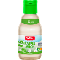 Saliter Bio Kaffeemilch 4 % Fett 165 ml 