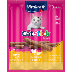 Vitakraft Cat-Stick® Classic Geflügel & Leber 18 g 