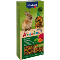 Vitakraft Kräcker® Original + Gemüse & Rote Beete 112 g 