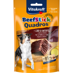 Vitakraft Beef Stick Quadros mit Leber & Kartoffel 70 g 
