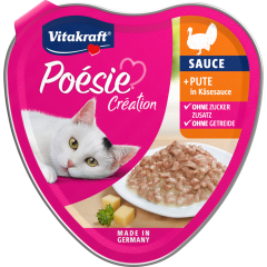 Vitakraft Poésie® + Pute in Käsesauce 85 g 