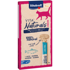 Vitakraft MSC Vita Naturals Liquid Snack Lachs 5 Stück 