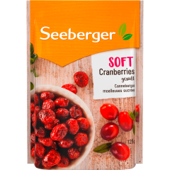 Seeberger Soft-Cranberries gesüßt 125 g 