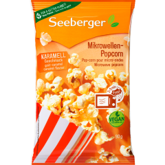 Seeberger Mikrowellen-Popcorn Karamell-Geschmack 90 g 