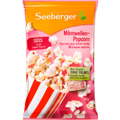 Seeberger Mikrowellen-Popcorn süß 90g 
