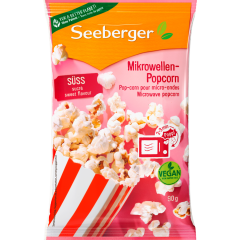 Seeberger Mikrowellen-Popcorn süß 90 g 