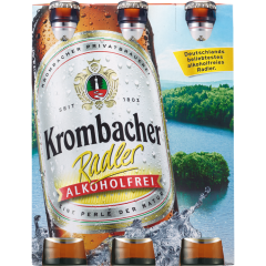 Krombacher Radler alkoholfrei 0,33 l - Doppel- / Sammelpackung 6 x          0.330L 