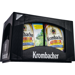 Krombacher Weizen Zitrone Alkoholfrei 0,33 l - Kiste 24 x          0.330L 