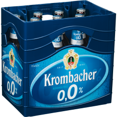 Krombacher 0,0 % Pils alkoholfrei 0,5 l - Kiste 11 x          0.500L 