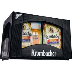 Krombacher 0,0 % Weizen alkoholfrei - 6-Pack 6 x 0,33 l - Kiste 4 x          1.980L 