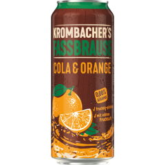 Krombacher Fassbrause Cola & Orange 0,5 l 