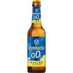 Krombacher 0,0 % Radler alkoholfrei 0,33 l 