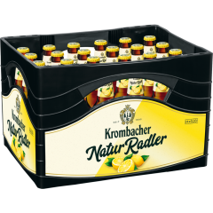 Krombacher Natur Radler - Kiste 24 x 0,33 l 
