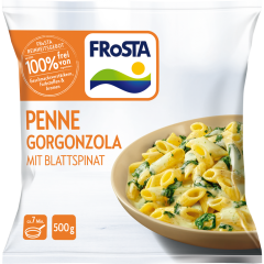 FRoSTA Penne Gorgonzola mit Blattspinat 500 g 