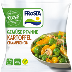 FRoSTA Gemüse Pfanne Kartoffel Champignon 480 g 