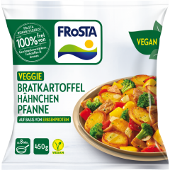 FRoSTA Bratkartoffel Hähnchen Pfanne vegan 450 g 