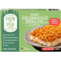 FRoSTA Fisch vom Feld Schlemmerfilee Bordelaise Style vegan 360 g 