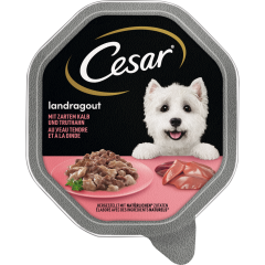 Cesar Landküche - mit Kalb und Truthahn in köstlicher Sauce 150 g 