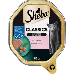 Sheba MSC Classics in Pastete mit Lachs 85 g 