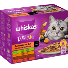 whiskas Tasty Mix Country Collection in Sauce 12 x 85 g 