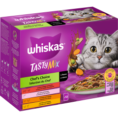 whiskas Tasty Mix Chefs Choice in Sauce 12 x 85 g 