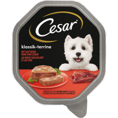 Cesar Klassiker - mit saftigem Rind und Leber 150 g 
