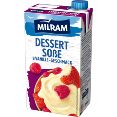 MILRAM Dessert Soße mit Vanillegeschmack 1 l 