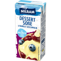 MILRAM Dessert Soße mit Vanillegeschmack 330 ml 