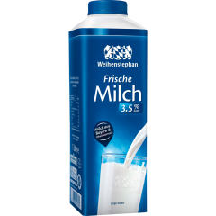 Weihenstephan Frische Milch 3,5 % Fett 1 l 