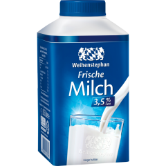 Weihenstephan Frische Milch 3,5 % Fett 500 ml 