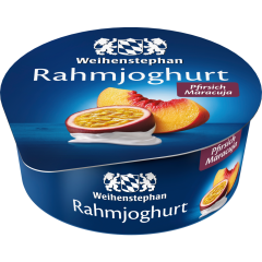 Weihenstephan Rahmjoghurt Pfirsich-Maracuja 150 g 
