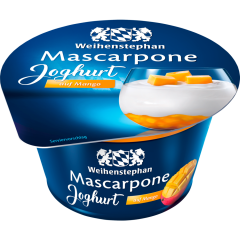 Weihenstephan Mascarpone Joghurt auf Mango 150 g 