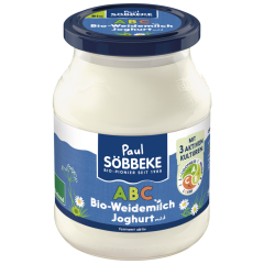 Söbbeke Bio ABC Joghurt mild Natur 3,8 % Fett 500 g 