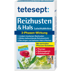 tetesept: Reizhusten & Hals Lutschtabletten 20 Tabletten 