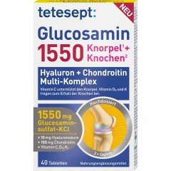 tetesept: Glucosamin 1550 40 Tabletten 